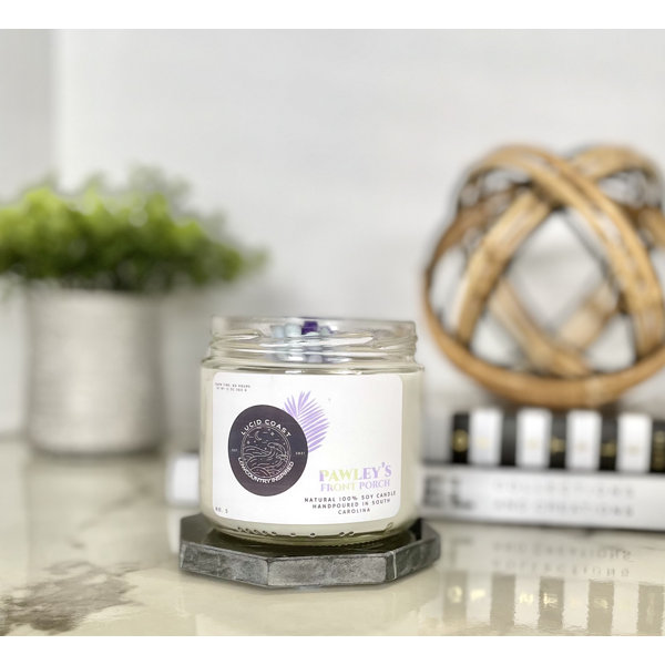 Lucid Coast Candle Company Pawleys Front Porch Scented Jar Candle with